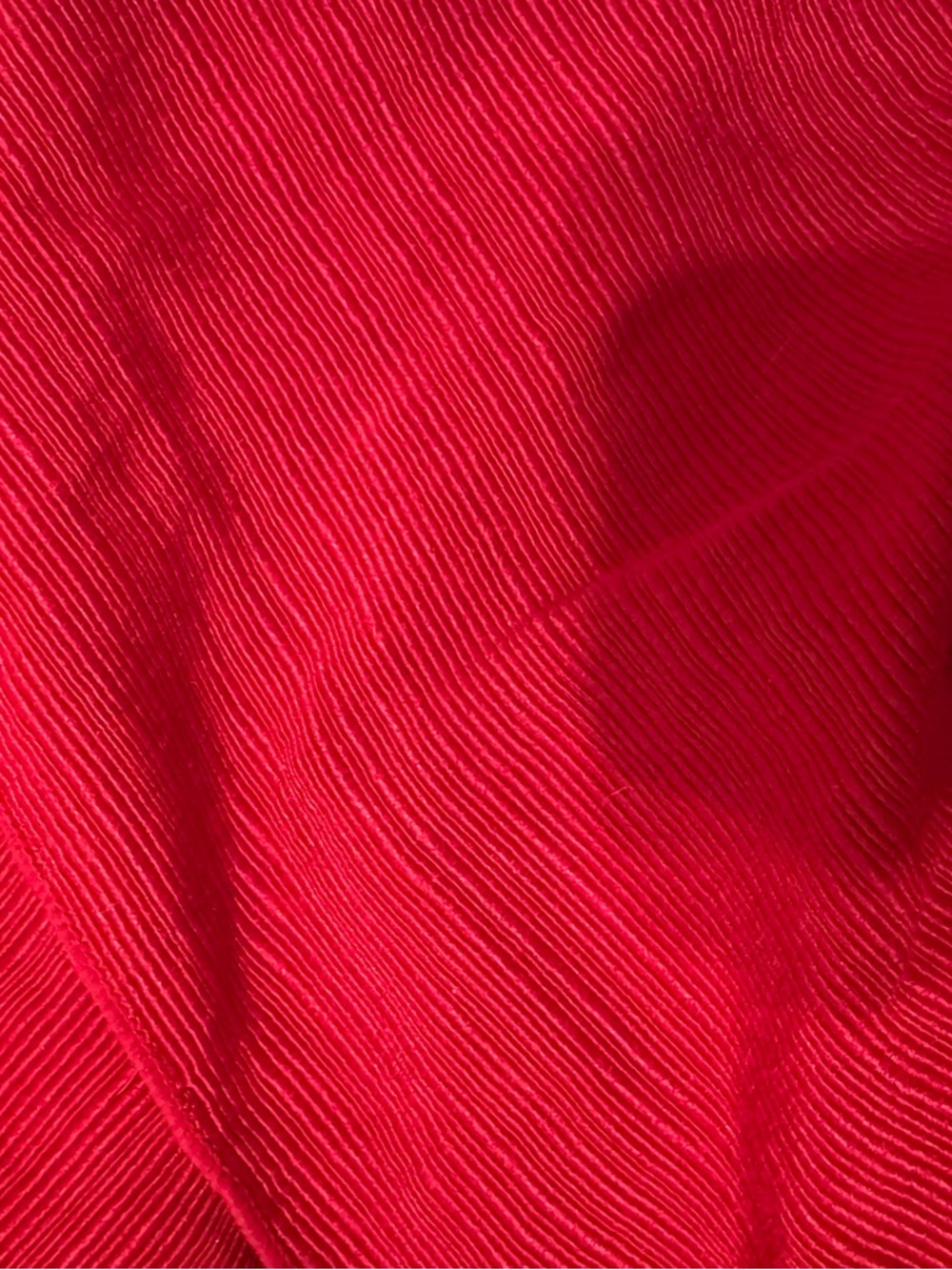 Vibrant Red Textured Tablecloth - Picture 2 of 2